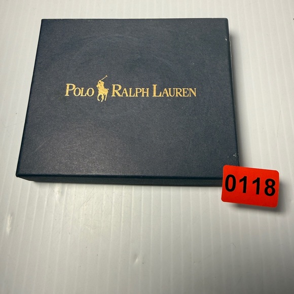 Polo by Ralph Lauren Black Leather Card Holder - Picture 10 of 10